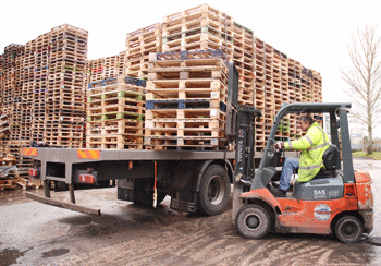 Used Wooden Pallets